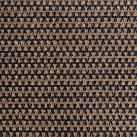 LOVE STORY Rectangle Sun Shade Sail Canopy UV Block Awning for Outdoor Patio Garden Backyard - Color: Brown, Size: 8' x 10'