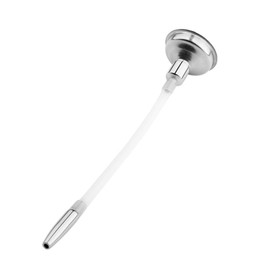 Stainless steel urethral tube horse eye rod dilation male funnel soft urethral plug A129 (Long tip)