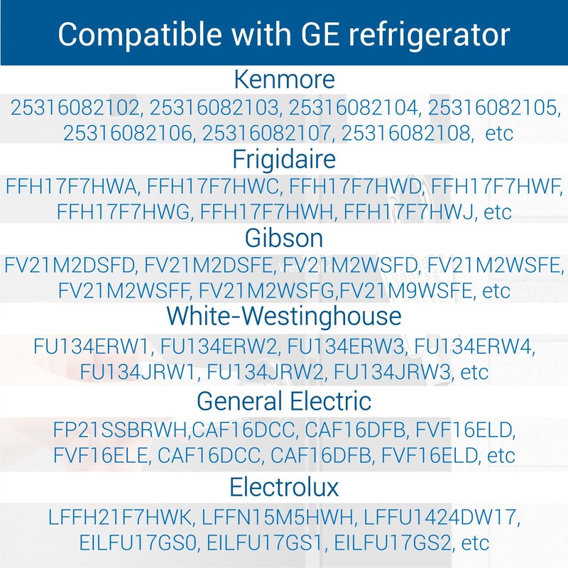 WISINY 216702900 297147700 Metal Freezer Key Replacement 2 Packs