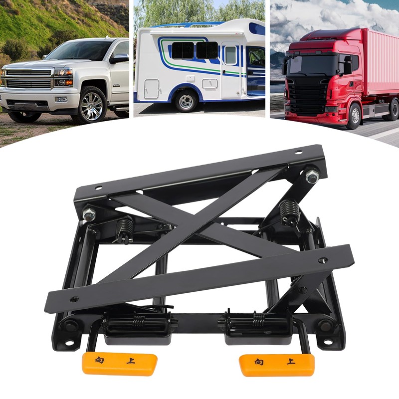 Car Seats Height Adjuster 70~123mm Lifting Height Universal Fit Steel
