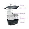 Salton 3-in-1 Electric Lunchbox Food Warmer - Portable, Heated Lunch