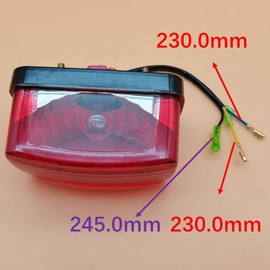 Brake Light Taillight Rear Compatible with Yamaha Banshee 350 YFZ350 Bear tracker Big Bear Blaster 200 YFS200 Breeze Grizzly 125 550 660 Kodiak 700 YFM700 Raptor 250 125 Warrior 350 YFM350X D325