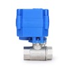 U.S. Solid Electric Ball Valve, 12V AC/DC (9-24V AC/DC) Electric