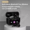 Mvpsmart R9 Negro Con Smart Displayauricular Bluetooth 5.4 Con Cancelación