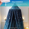 Bed Canopy for Kids, Printed Hanging Canopy for Baby Brib