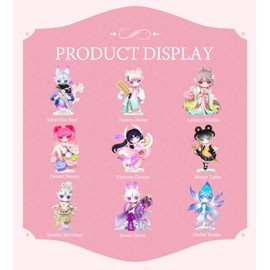 ROBOTIME Blind Box Suri Surprise Action Figure Collectible Kawaii Figures Random Art Toys Hot Cute Figure Dolls Creative Gifts (Fairy Town)