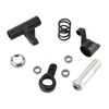 RC Steering Assembly Black High Strength Shock Absorption Steering Link