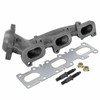A-Premium Left Engine Exhaust Manifold Kit W/Gasket & Studs &