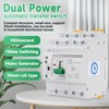DEWIN Automatic Transfer Switch, 4P 63A 400V ATS Dual Power