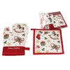 CARMANI - Decorative Oven Glove and Pot Holder Heat Resistant