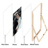Gold 11x14'' Floating Frame for Picture(6x8'',7x9'',8x10''),Adjustable Tabletop/Shelf floating picture frame