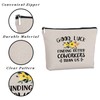 Coworker Leaving Gifts for Women Zipper Travel Makeup Bag Good