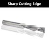 Akylin Down-Cut Spiral Router Bits 1/4 Inch Shank,2 Flute CNC