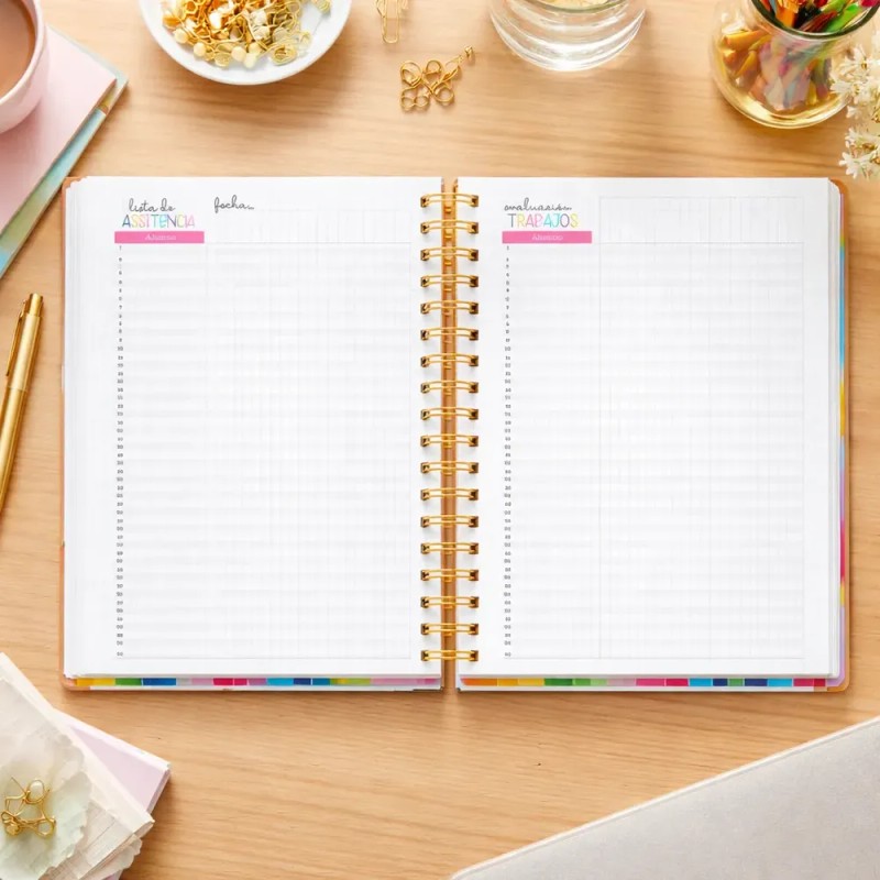 Agenda Premium Summer Docente 2026-2027 (medio Oficio)