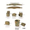 CrogaGear Tactical Belt Quick Release Adjustable Molle for Law Enforcement