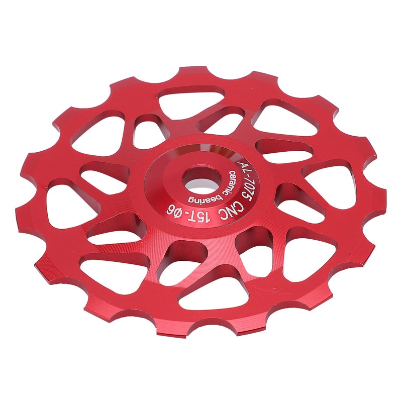 LeBycle Universal 15T Mountain Bicycle Rear Derailleur Ceramic Bearing Guide
