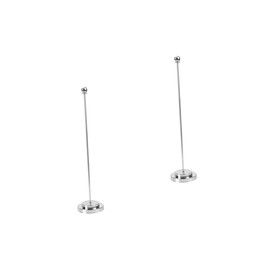 Levemolo 2pcs Flagpole National Flag Stand Flag Stand Indoor Flag Mounting Bracket Meeting Table Flag Stand Countertop Flag Holders Flag Fixing Pole Flag Base Stand Flag Pole Bases