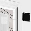 Automatic Door Closer for Entrance Doors with Wire Door Check and Lock Door Closer White 2ea