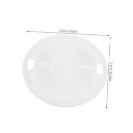 BESPORTBLE Durable Pool Skimmer Cover Replacement Skimmer Lid for Ground Pools Efficiently Prevents Splashing Enhances Functionality and Appearance Crafted from Safe Materials