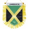 Jamaica Hanging Flag with Suction Cup Double Sided Mini 4x6