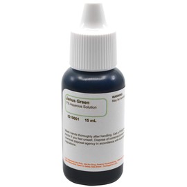 1% Janus Green Solution, 15ml - Laboratory Grade - Basic Dye & Vital Stain Used in Histology - The Curated Chemical Collection by Innovating Science
