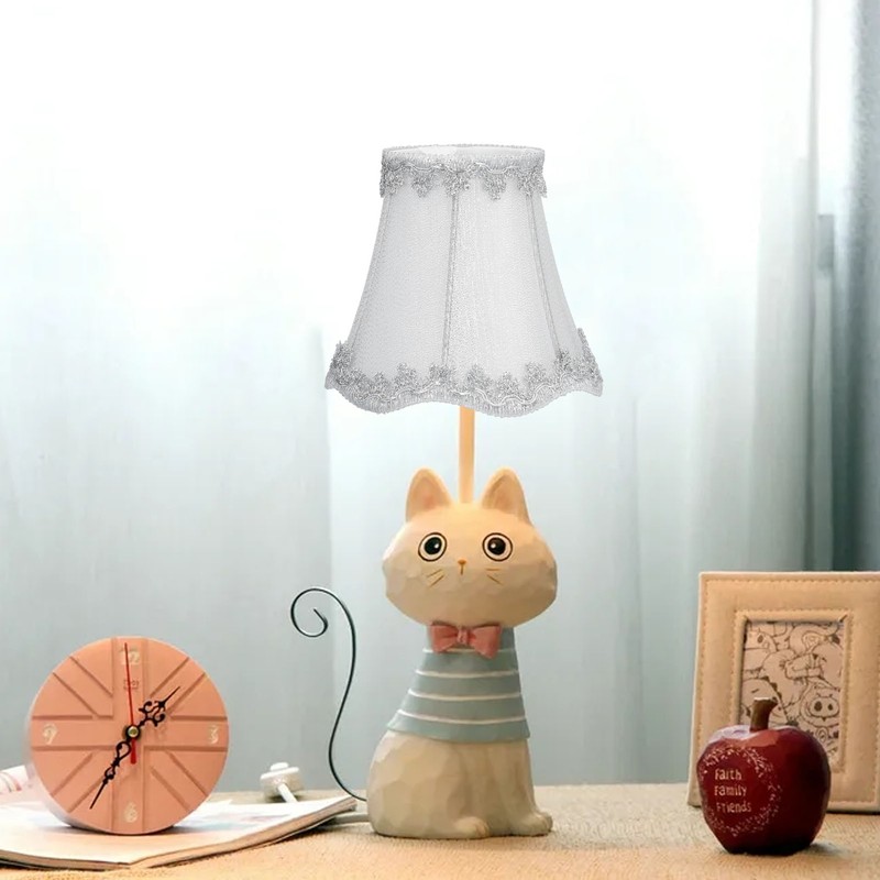 3Pcs Modern Lamp Shades E14 Candle Chandelier Lampshade Clip On