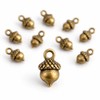 Acorn Charms for Jewelry Making – Copper Metal Pendants for