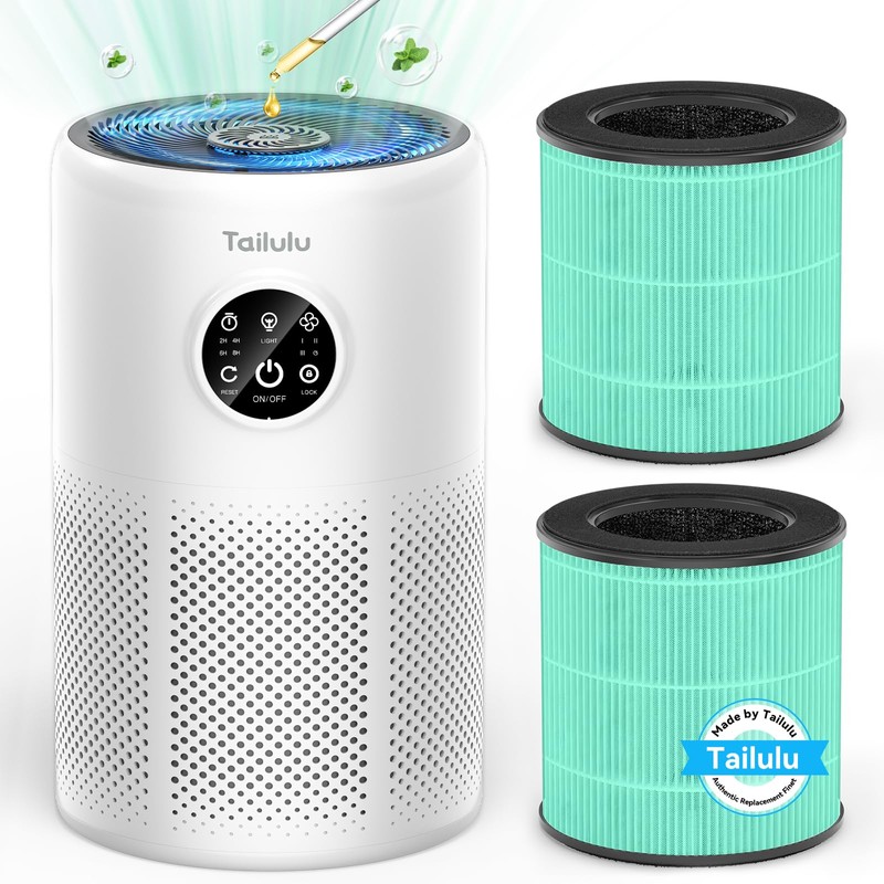 Tailulu D10 Replacement Filter,Air Purifier Filter for Tailulu D10 Air