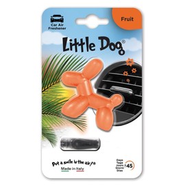 Little Dog LD008 Lufterfrischer Animierten 3D-Charakter, Orange