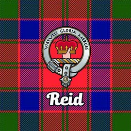 Art2Glass Tartan Clan Coaster - Reid