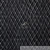 Unbranded BonEful Fabric FQ Cotton Quilt Black White B&W Diamond