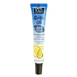 Via Natural 99% Natural Biotin Oil 1.5 Fl Oz (Pack of 1)