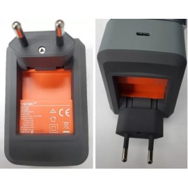 Ventev 45W/3Amp Wallport PD1300 USB-C Travel Charging Adapter (EU Version/2-Pin)