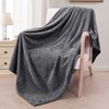 Exclusivo Mezcla Fleece Throw Blanket Extra Large, Super Soft and