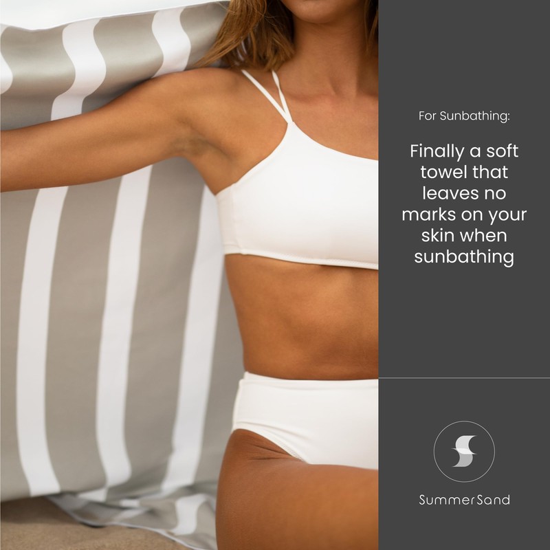SummerSand Microfiber Beach Towel Extra Large 200x100 cm - Quick