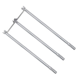 Hongso 7508 Stainless Steel 3 Burner Tube Set Replacement for Weber Genesis Silver B and C, Spirit 700 and Genesis Gold, Spirit E-310 & E-320 (2007-2012) Gas Grills