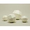 Geography Globe, Ground Axis 23.4 Degrees, Blank S, White Assembly