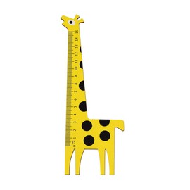 Giraffe Shaped Wooden Ruler