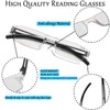 Viseng 3 pairs of reading glasses, blue light blocking glasses,