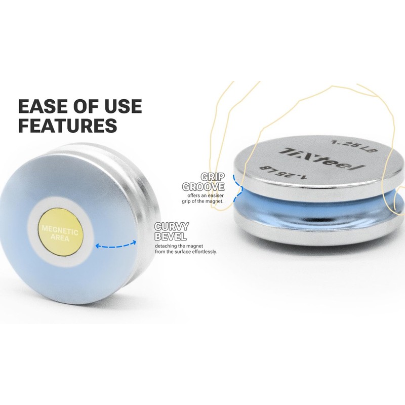 Magnetic Fractional Weights 1.25lb (5lb in total)