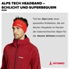 ATOMIC ALPS TECH Unisex Winter Headband, Flame Scarlet, One Size,