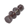 Aqbau® Door Knob, Rotatable on Round Rosette Button Push Knob