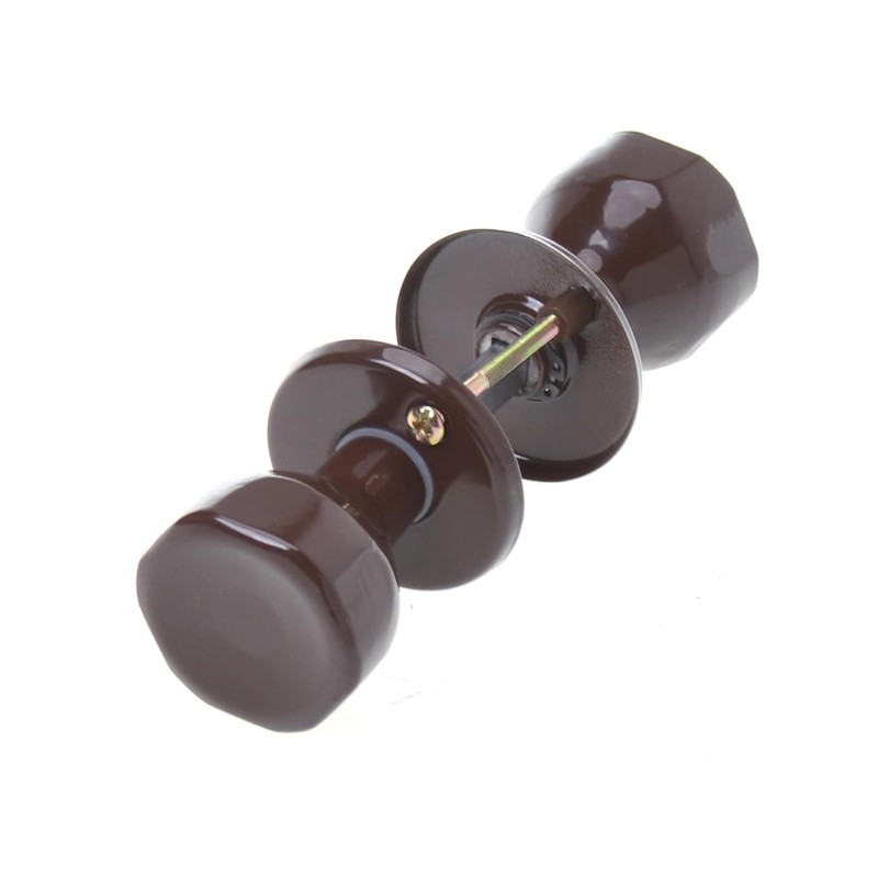 Aqbau® Door Knob, Rotatable on Round Rosette Button Push Knob