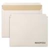 [TAKEYUKI] NEKOPOSU Cardboard Envelopes, Square A4 Envelopes, Set of 10,