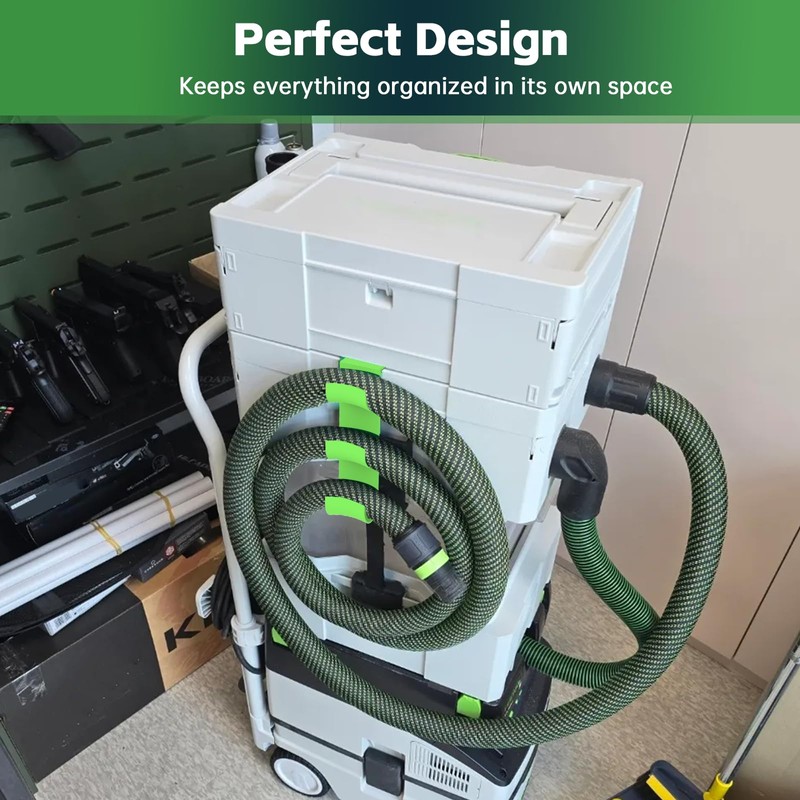 3D-Printed Dust Extractor Hose Holder - Compatible with Festool Cyclone