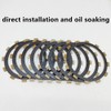 BIGLKNM Clutch Kit Friction Plates & Cover Gasket Compatible for