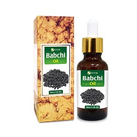Salvia Babchi Oil (Psoralea Corylifolia) Pure & Natural Undiluted Uncut Cold Pressed Carrier Oil | Use for Aromatherapy | Therapeutic Grade (50 ML with Dropper)