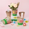 Ayfjovs Garden Paper Pot Craft Kit 10 Pack Flower Planting