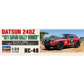 Hasegawa 1/24 Datsun Fairlady 240Z 1971 Safari Rally Winner Plastic Model HC48