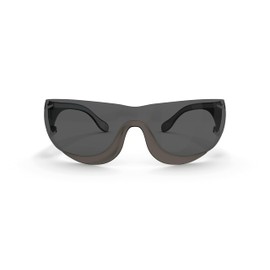 The WORKPLACE Depot Adapt 2K Solar Safety Glasses, Black Tinted Brightness Reducing Eye Protection Glasses